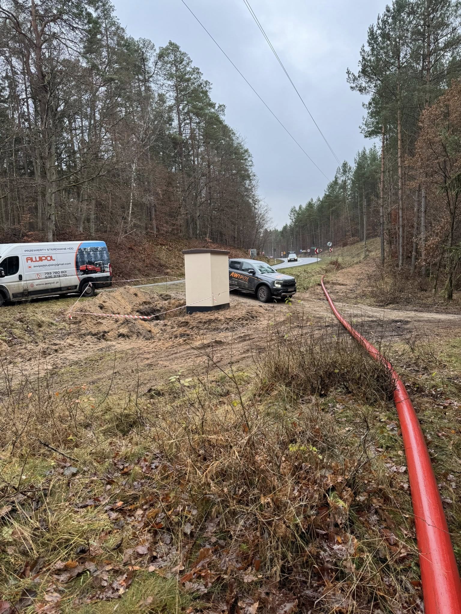 Wiertnica na budowie – AWIPOL